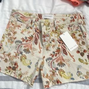 Dear John denim print shorts -NWT Size 29